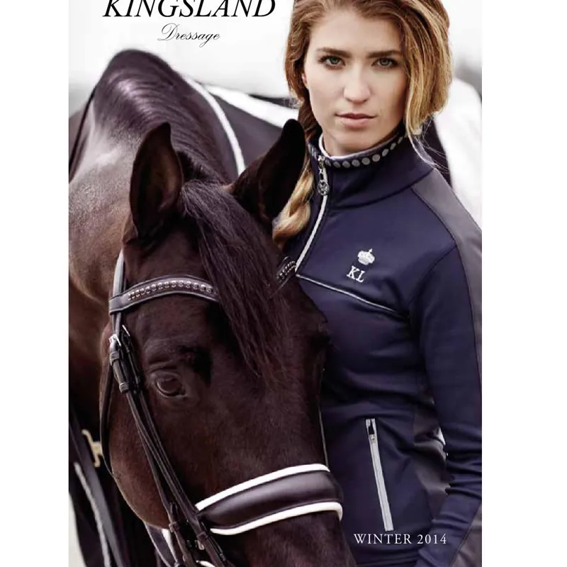 Kingsland Lannion Ladies Fleece - Graphite Blue